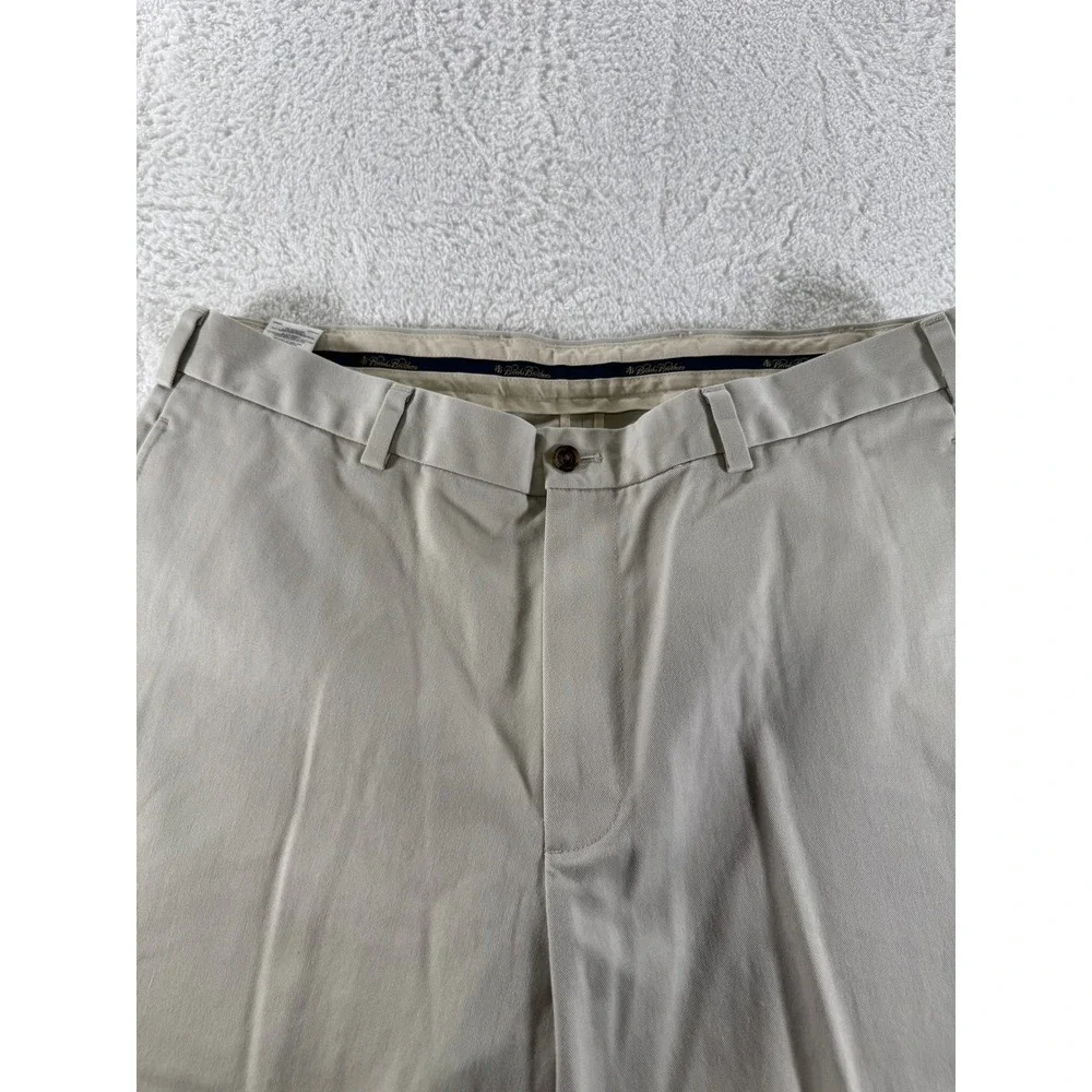 Brooks Brothers Pants Mens‎ 36 X 34 Khaki Hudson Advantage Chino Straight Fit - Picture 3 of 10